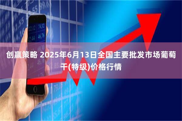创赢策略 2025年6月13日全国主要批发市场葡萄干(特级)价格行情