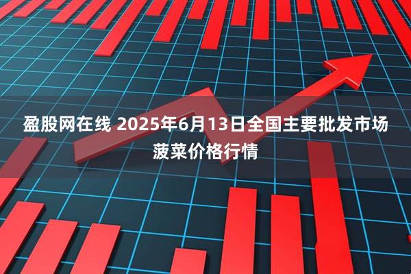 盈股网在线 2025年6月13日全国主要批发市场菠菜价格行情