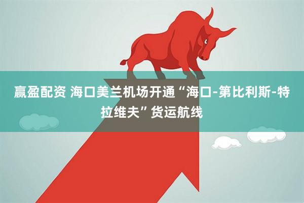 赢盈配资 海口美兰机场开通“海口-第比利斯-特拉维夫”货运航线